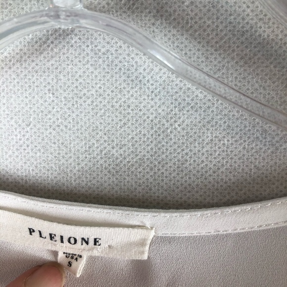 Pleione Small basic tunic white oversize - Picture 7 of 7